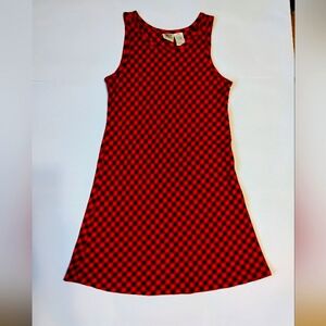 Mixed Blues Clothing, Dress, Junior size Medium, Above knee length, Black/Red